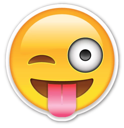 😜 Стикер «Emoji V1.0» для Telegram