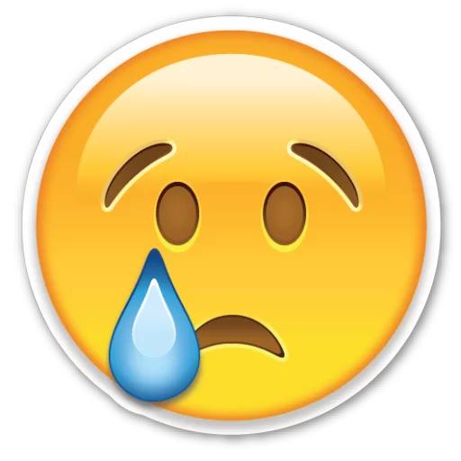 😢 Стикер «Emoji V1.0» для Telegram