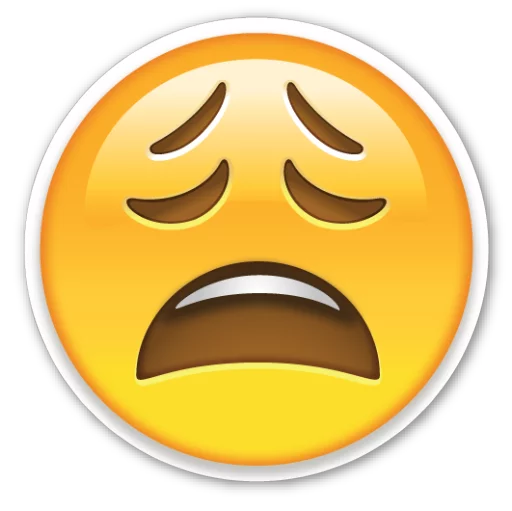 😩 Стикер «Emoji V1.0» для Telegram