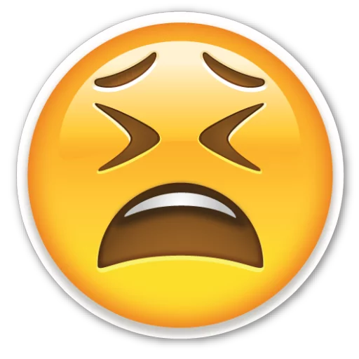 😫 Стикер «Emoji V1.0» для Telegram