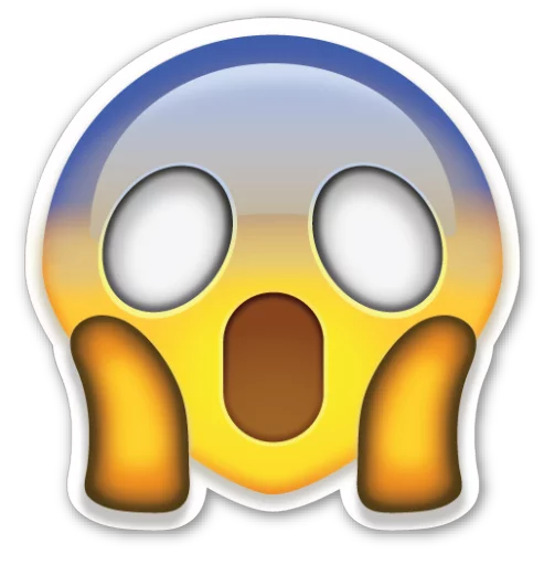 😱 Стикер «Emoji V1.0» для Telegram