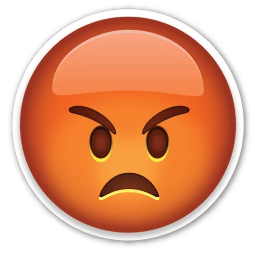 😡 Стикер «Emoji V1.0» для Telegram