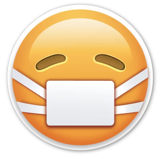 😷 Стикер «Emoji V1.0» для Telegram