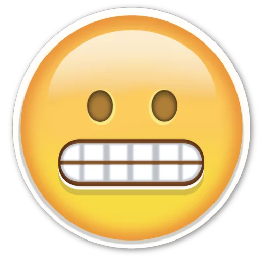 😬 Стикер «Emoji V1.0» для Telegram