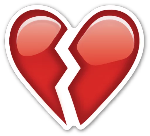 💔 Стикер «Emoji V1.2» для Telegram