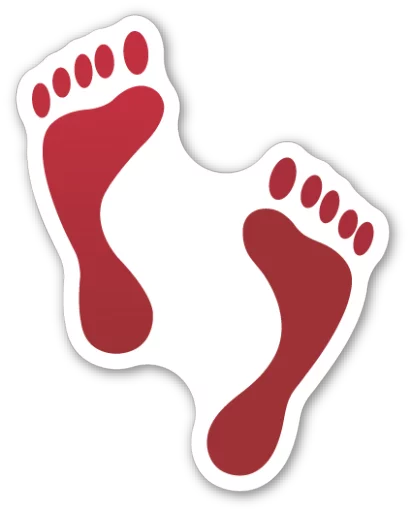 👣 Стикер «Emoji V1.2» для Telegram