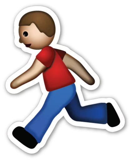 🏃 Стикер «Emoji V1.2» для Telegram