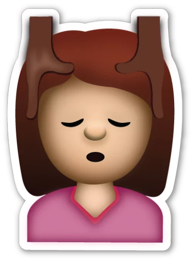 💆 Стикер «Emoji V1.2» для Telegram