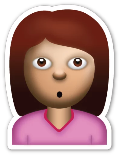 🙎 Стикер «Emoji V1.2» для Telegram
