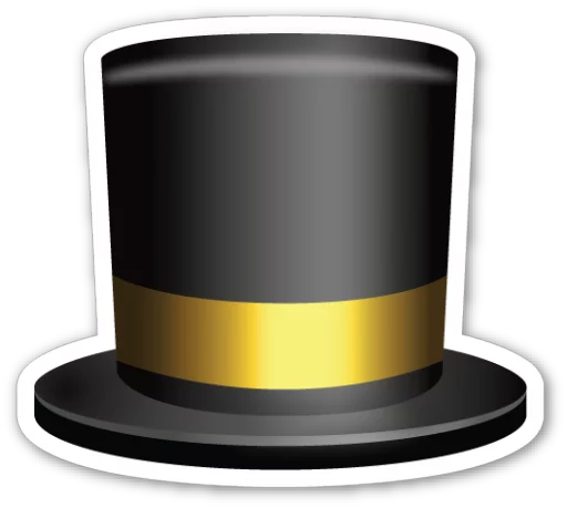 🎩 Стикер «Emoji V1.2» для Telegram