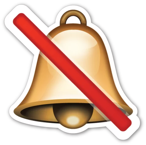 🔕 Стикер «Emoji V3.0» для Telegram