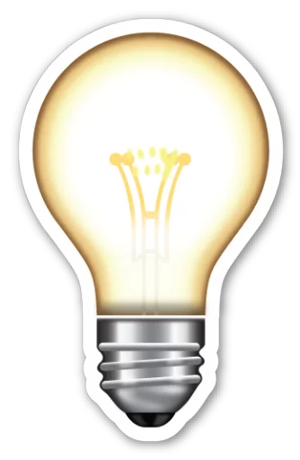 💡 Стикер «Emoji V3.0» для Telegram
