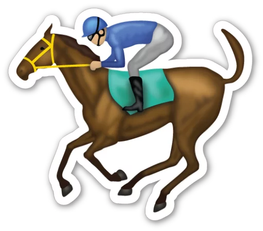 🏇 Стикер «Emoji V3.1» для Telegram