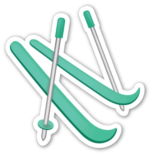 🎿 Стикер «Emoji V3.1» для Telegram