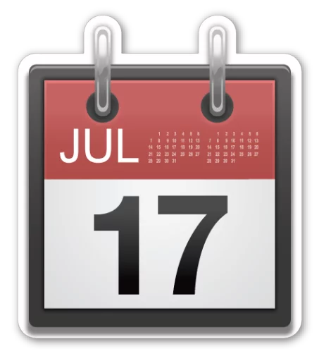 📆 Стикер «Emoji V3.1» для Telegram