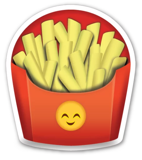 🍟 Стикер «Emoji V3.2» для Telegram