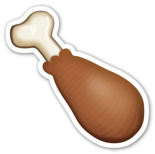 🍗 Стикер «Emoji V3.2» для Telegram