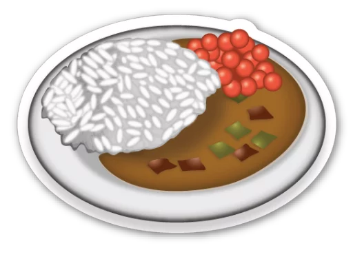 🍛 Стикер «Emoji V3.2» для Telegram