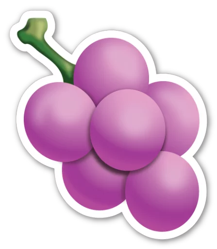 🍇 Стикер «Emoji V3.2» для Telegram