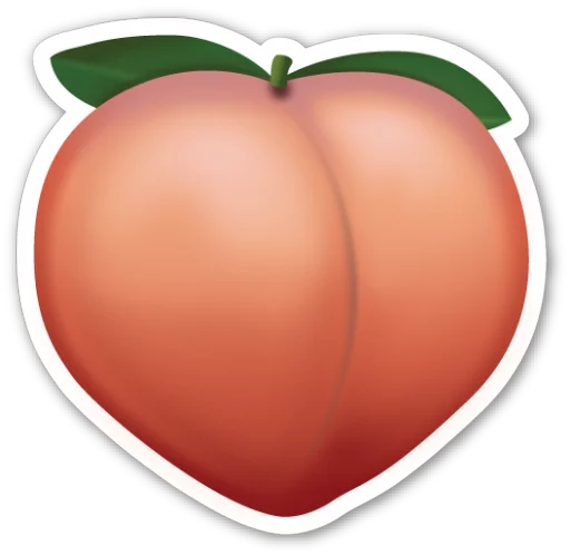 🍑 Стикер «Emoji V3.2» для Telegram