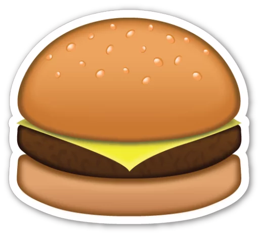 🍔 Стикер «Emoji V3.2» для Telegram