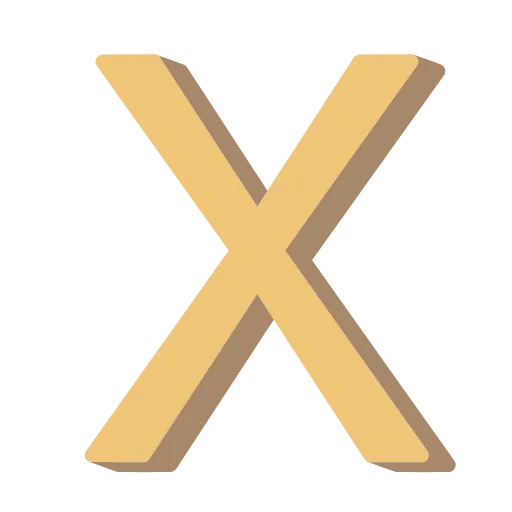 🤩 Эмодзи «Жёлтые буквы» для Telegram