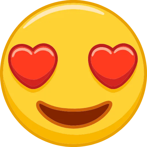 😍 Эмодзи «Emoji-стикеры» для Telegram