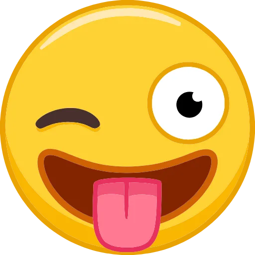 😜 Эмодзи «Emoji-стикеры» для Telegram