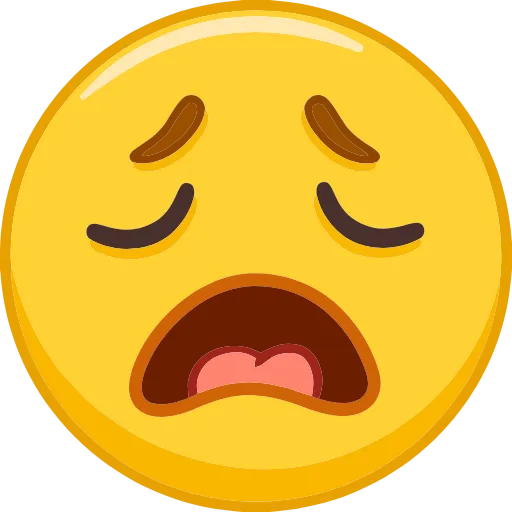 😫 Эмодзи «Emoji-стикеры» для Telegram