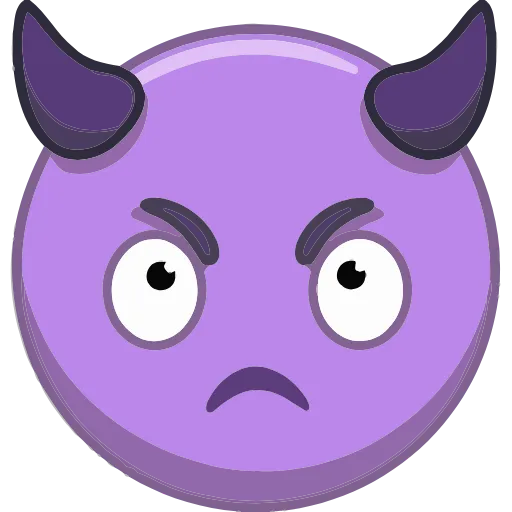 👿 Эмодзи «Emoji-стикеры» для Telegram