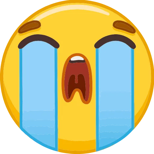 😭 Эмодзи «Emoji-стикеры» для Telegram