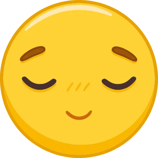 😌 Эмодзи «Emoji-стикеры» для Telegram