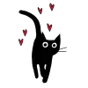 Стикер 44 Meowmeowmeow