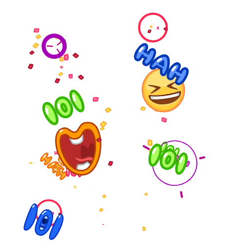 🤣 Стикер «Emoji Animations» для Telegram