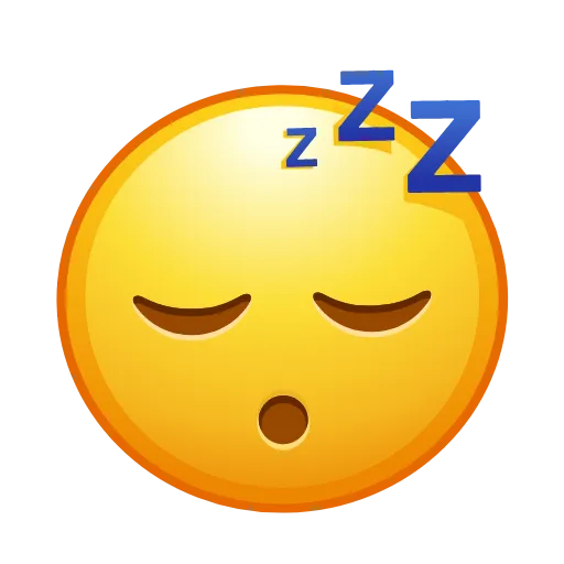 😴 Стикер «Emoji Appear Animations» для Telegram
