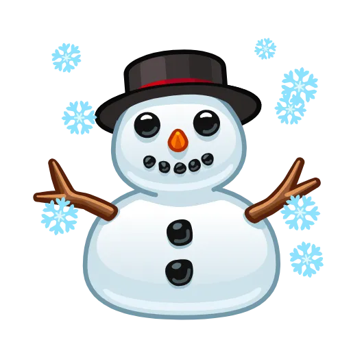 ☃️ Стикер «Emoji Appear Animations» для Telegram
