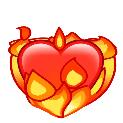 ❤️‍🔥 Стикер «Emoji Appear Animations» для Telegram