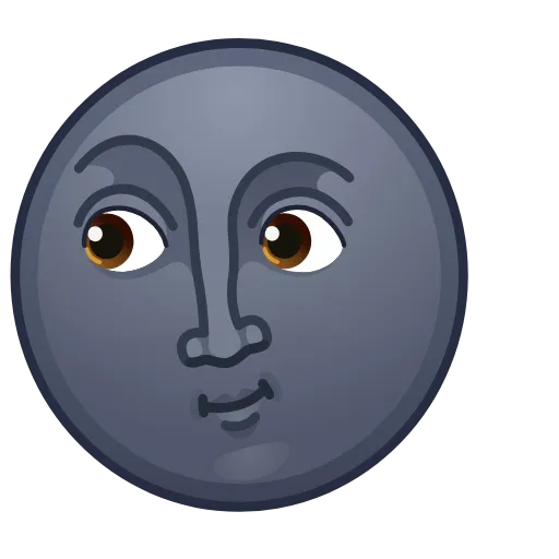 🌚 Стикер «Emoji Appear Animations» для Telegram