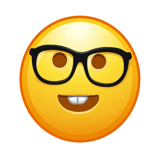 🤓 Стикер «Emoji Appear Animations» для Telegram