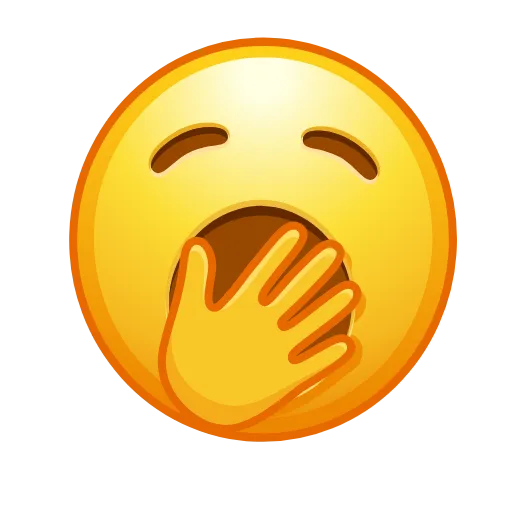 🥱 Стикер «Emoji Appear Animations» для Telegram