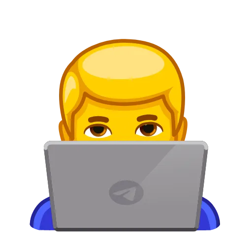 👨‍💻 Стикер «Emoji Appear Animations» для Telegram