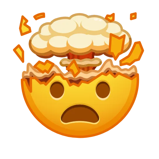 🤯 Стикер «Emoji Appear Animations» для Telegram