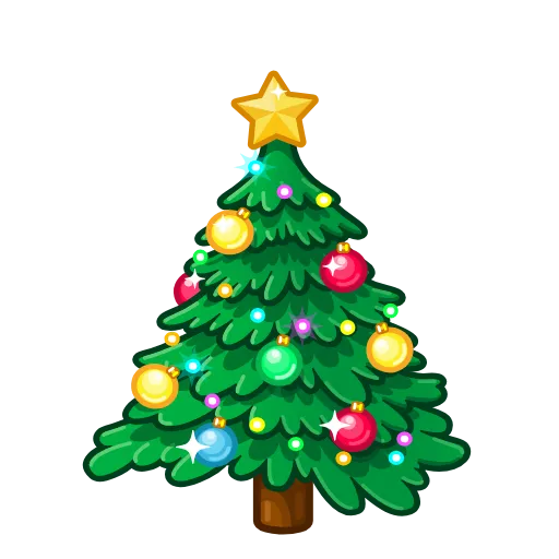 🎄 Стикер «Emoji Appear Animations» для Telegram