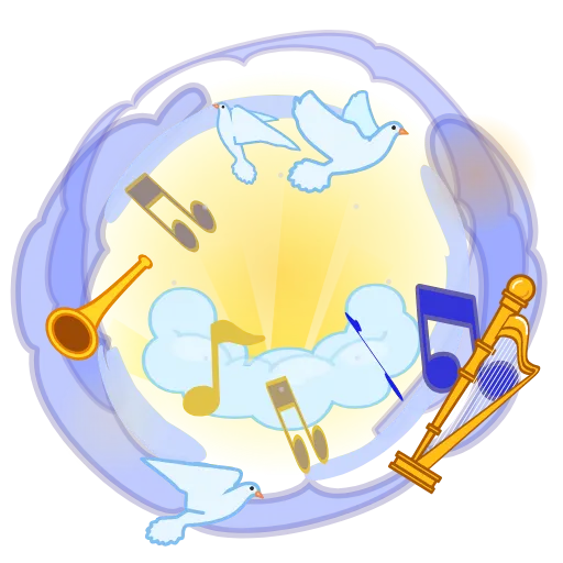 😇 Стикер «EmojiAroundAnimations» для Telegram