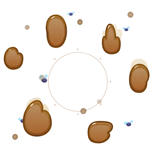 💩 Стикер «EmojiAroundAnimations» для Telegram