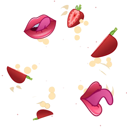 🍓 Стикер «EmojiAroundAnimations» для Telegram