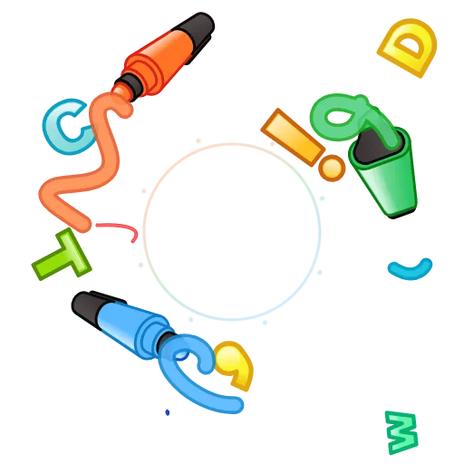 ✍️ Стикер «EmojiAroundAnimations» для Telegram