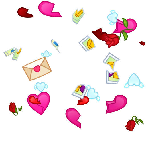💔 Стикер «EmojiAroundAnimations» для Telegram