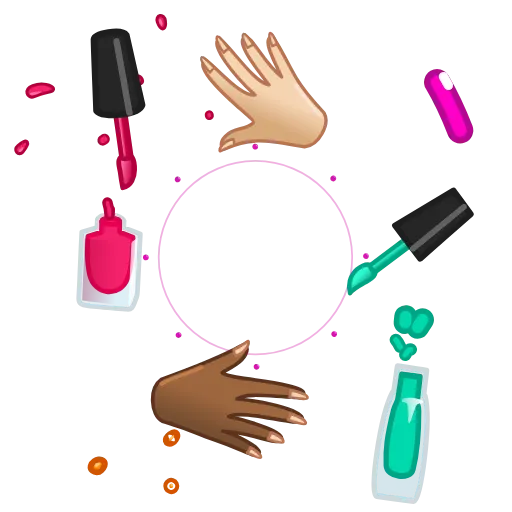 💅 Стикер «EmojiAroundAnimations» для Telegram
