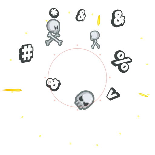 🤬 Стикер «EmojiAroundAnimations» для Telegram
